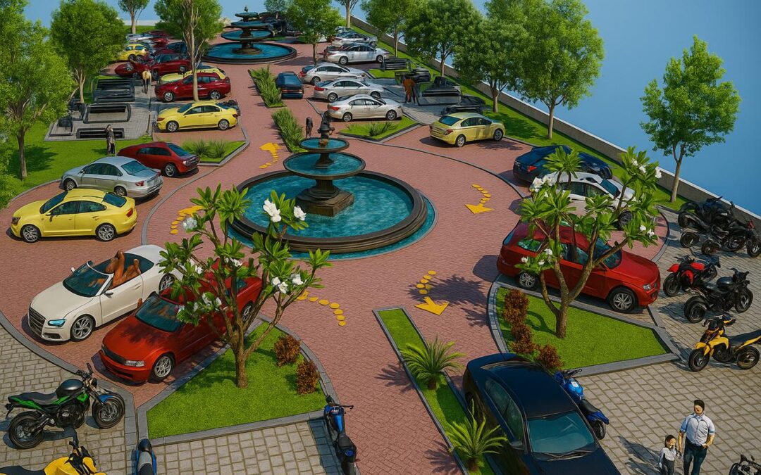 Temple Parking Design